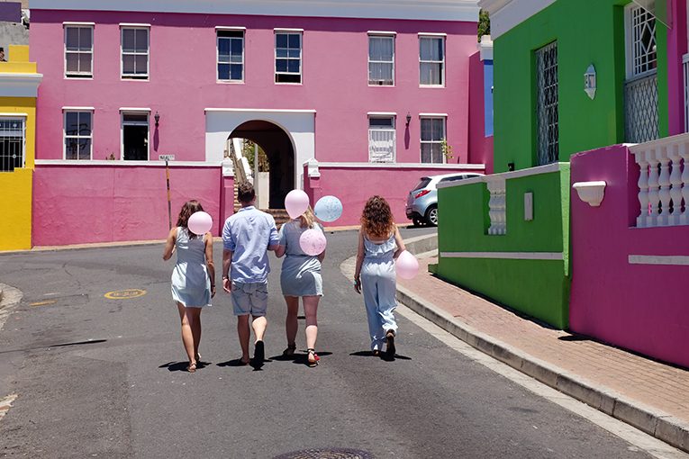 OVERDIVITY Ballons SHooting in Kapstadt, Bo Kaap